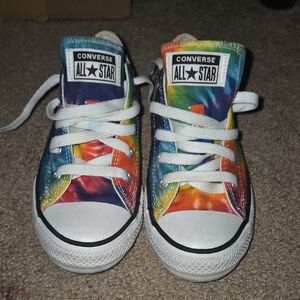 Converse Kids' Multicolor Tie-Dye Sneakers